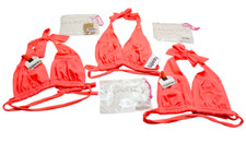 Superdry Ban Raya Bikini Top Swimwear Women M Hell Collar 3 Pieces