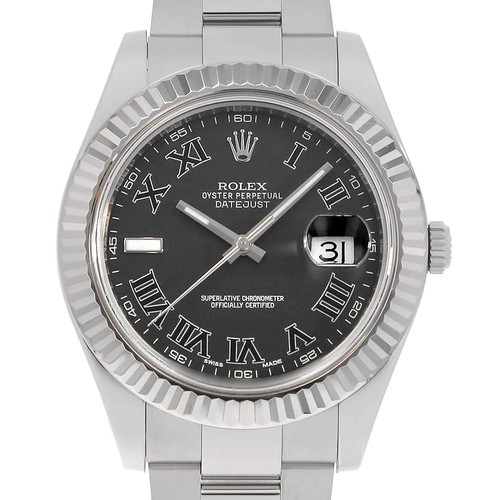 Rolex datejust 116334 black - rolex,