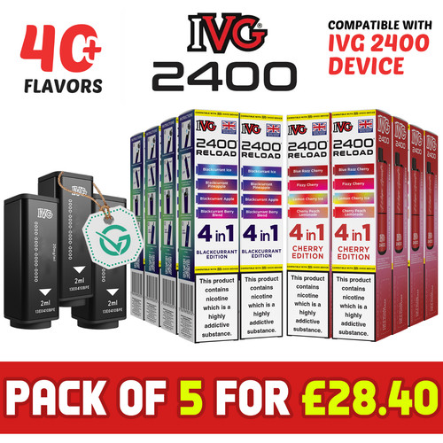 Ivg 2400 refill pods - 2400,