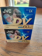 2 JVC Mini DV 60 Camcorder Cassette Tapes New And Sealed