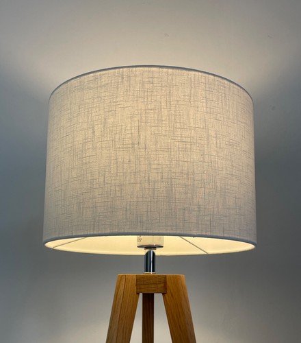 Lampshade white 100 - lampshade, textured