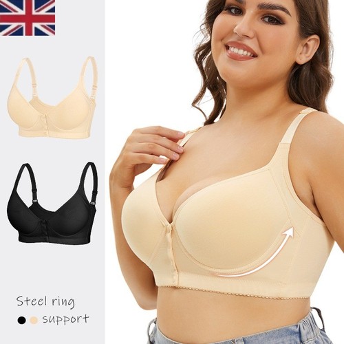 Ladies front fastening - front, push