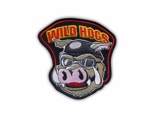 Wild hogs patch badge - wild, patch/badge