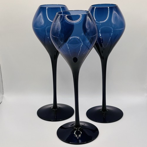 Set vintage cobalt blue - vintage,