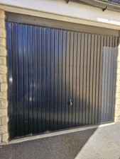 7ft Black Garage Door Up And Over