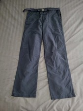 Rohan Uplander Blue Trousers  Medium M Multilight Plus Polyamide