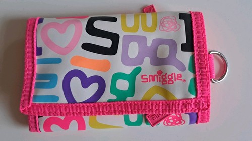 Smiggle pink wallet - pink,