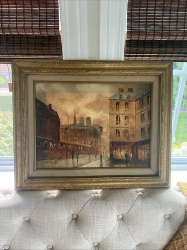 Vintage original oil painting - oil,