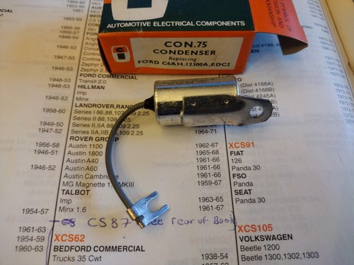 Ignition condenser fits - ignition,