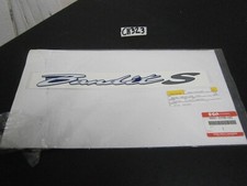 Suzuki GSF600 S Bandit 2002 Top Fairing Side Emblem Decal 68681-31f00-gw8 323