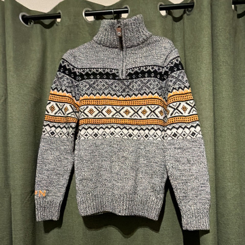 Superdry mens nordic fair isle - mens,
