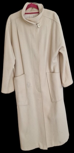 Vintage cream wool longline - vintage,