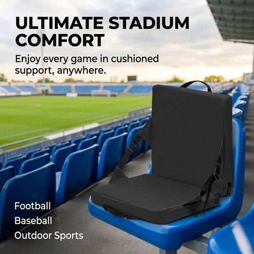 Stadium seat cushion folding - stadium,