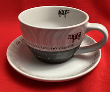 JOHN HINDE ~ IRISH PROVERBS SEANFHOCAL - COW ~  BREAKFAST CUP & SAUCER