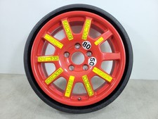 VOLKSWAGEN TOUAREG 7P 10-18 SPACE SAVER SPARE WHEEL W. VREDESTEIN 195/75R18 TYRE