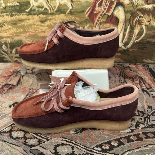 Clarks wallabee suede lace - suede,