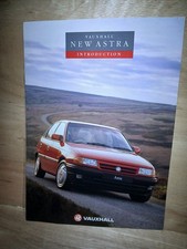 VAUXHALL ASTRA RANGE orig 1991 1992 UK Mkt Introduction Sales Brochure - GSi