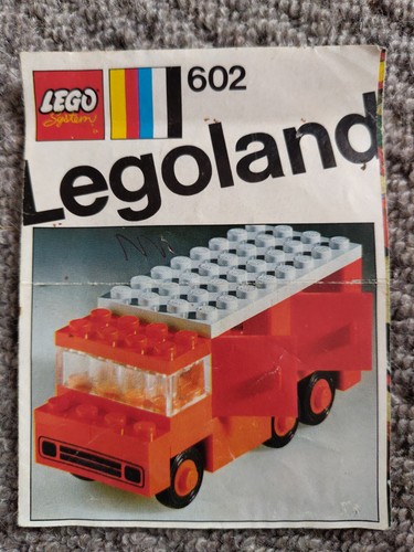 Vintage legoland lorry set - vintage, 602