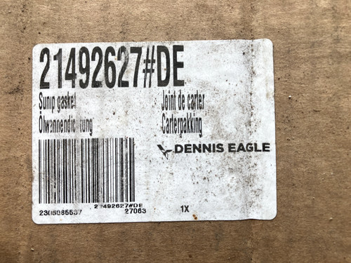 Oil pan sump gasket for - oil, volvo