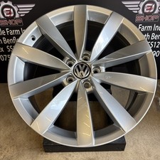 1 X VW VOLKSWAGEN SCIROCCO CC LUGANO 19" ALLOY WHEEL 1K8601025C S 8J NO REPAIR