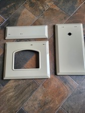  Rangemaster Door Skins x3 To Fit 90cm Classic Model - cream