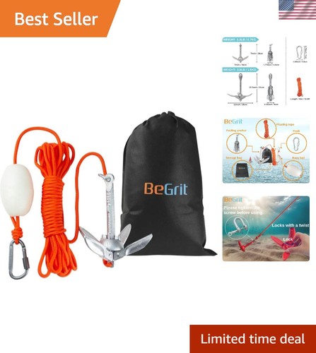 Small kayak anchor with rope - kayak,