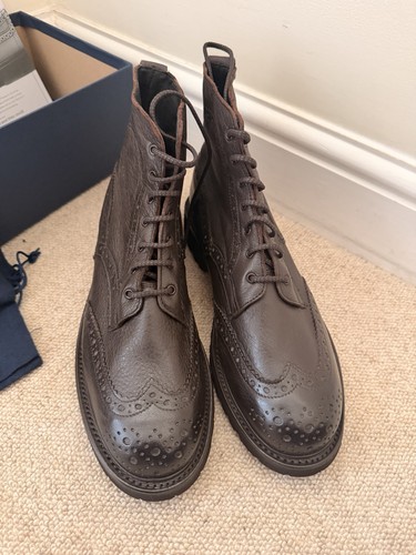 Trickers dark brown - brown, brogue