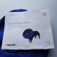 Buster Inflatable Collar Medium Dog Cat vet pet care post surgery Kruuse