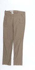 jorli Mens Brown Viscose blend Straight Jeans Size M W32 L27