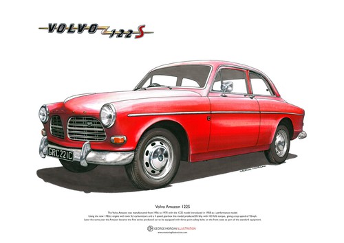 Volvo amazon 122s and - amazon,