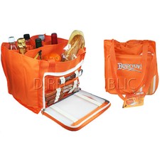 NEW 7PC OPEN PICNIC SET HAMPER