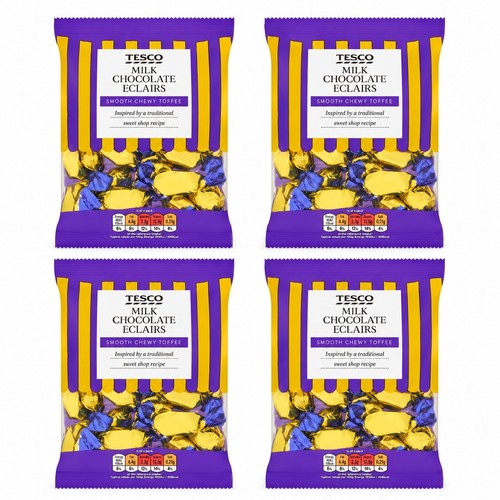 Tesco chocolate eclairs - 4x,