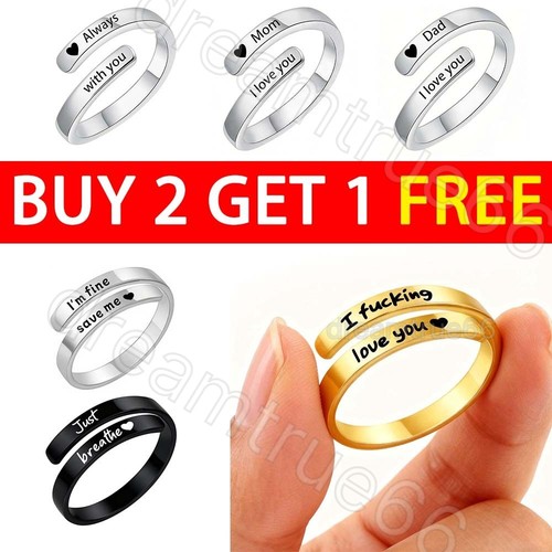 Fcking love you ring - you,