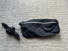 Kipling Pencil Case Make Up Bag Lesley Monkey Black