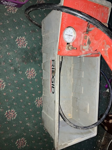 Ridgid 1450 hand pressure - hand, test