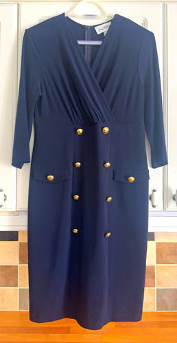 Joseph ribkoff navy sheath - joseph,