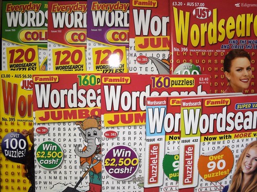Wordsearch books 1100 - 10, +