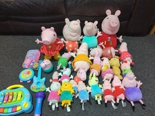 Peppa Pig Family And Friends Bundle (24) Plush,Ty,Teddy,Toys, Guitar, Microphone
