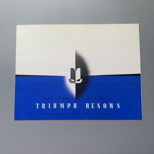 1950 triumph renown - 1950, litre