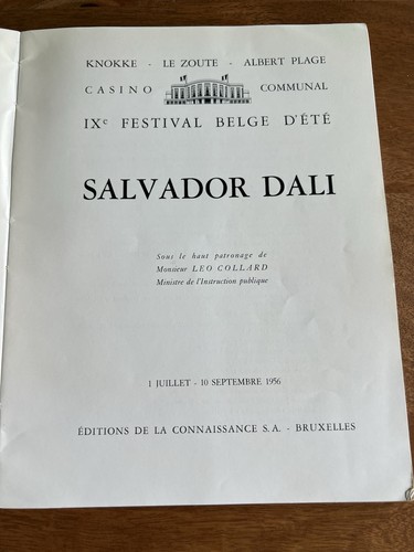 Rare 1956 salvador dali - rare,