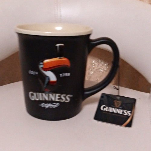 Guinness toucan mug black - guinness,