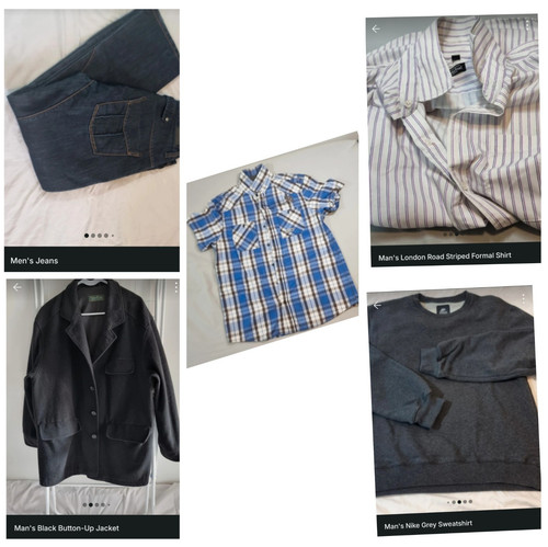 Men clothing bundle - men's, 5pc