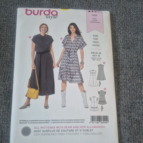Burda 6240 misses dresses - burda,