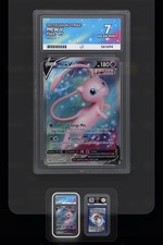 Pokemon Mew v Full Art Ultra Rare TCG Fusion Strike Card 250/264 - ACE 7