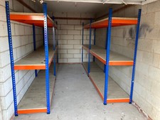 Heavy Duty Garage Racking from BiGDUG 1980x 1850x 610mm Warehouse Shelving x4