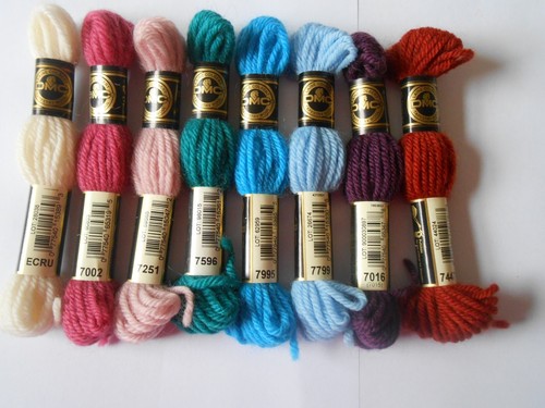 Pack dmc tapestry wools - 8,