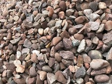 Bulk Bag 10mm Staffordshire Pink Gravel