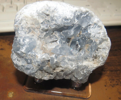 Large natural celestite geode - natural,