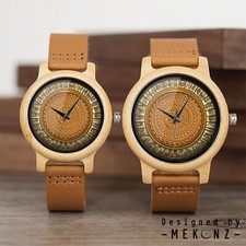 Alethiometer Bamboo Watch |