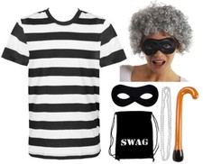 GANGSTER GRANNY COSTUME ADULTS